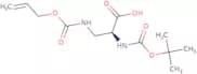 N-α-Boc-Nβ-allyloxycarbonyl-L-2,3-diaminopropionic acid