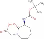 Boc-(3S)-3-amino-1-carboxymethylcaprolactame