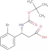 Boc-(R)-3-amino-3-(2-bromophenyl)propionic acid