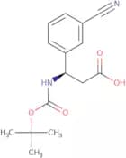 Boc-(R)-3-amino-3-(3-cyanophenyl)propionic acid