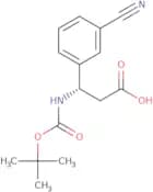 Boc-(S)-3-amino-3-(3-cyanophenyl)propionic acid