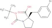 Boc-(R)-a-(3-bromobenzyl)proline
