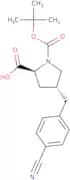 Boc-(R)-γ-(4-cyanobenzyl)-L-proline