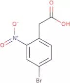 (4-Bromo-2-nitrophenyl)acetic acid