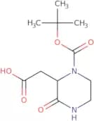 (R,S)-4-Boc-3-carboxymethyl-piperazin-2-one