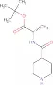 (S)-Tert-Butyl 2-(Piperidine-4-Carboxamido)Propanoate