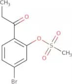 5-Bromo-2-Propionylphenyl Methanesulfonate