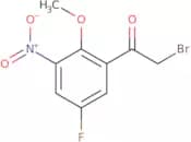 2-Bromo-1-(5-fluoro-2-methoxy-3-nitrophenyl)ethanone