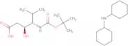 Boc-(3S,4S)-4-amino-3-hydroxy-5-methylhexanoic acid dicyclohexylammonium salt
