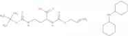 N-α-Boc-Nγ-allyloxycarbonyl-D-2,4-diaminobutyric acid dicyclohexylammonium salt
