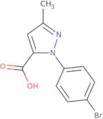1-(4-Bromophenyl)-3-methyl-1H-pyrazole-5-carboxylic acid