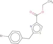2-(4-Bromobenzyl)thiazole-4-carboxylic acid ethyl ester