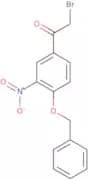 1-(4-(Benzyloxy)-3-nitrophenyl)-2-bromoethanone