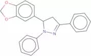 5-(1,3-Benzodioxol-5-yl)-4,5-dihydro-1,3-diphenylpyrazole