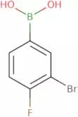 3-BroMo-4-fluorophenylboronic acid