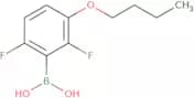 3-Butoxy-2,6-Difluorophenylboronic Acid