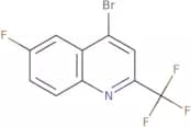 4-Bromo-6-fluoro-2-(trifluoromethyl)quinoline