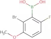 (2-Bromo-6-fluoro-3-methoxyphenyl)boronic acid