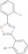 3-(2-Bromophenyl)-5-(2-fluorophenyl)-1,2,4-oxadiazole