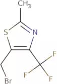 5-(Bromomethyl)-2-methyl-4-(trifluoromethyl)-1,3-thiazole