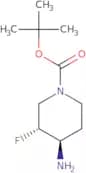 (3R,4R)-tert-Butyl 4-amino-3-fluoropiperidine-1-carboxylate