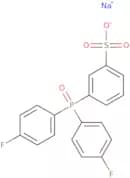 3-[Bis(4-fluorophenyl)phosphinyl]benzenesulfonic acid sodium salt