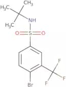 4-Bromo-N-(1,1-dimethylethyl)-3-(trifluoromethyl)benzenesulfonamide