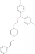 4-[2-[Bis(4-Fluorophenyl)Methoxy]Ethyl]-1-(3-Phenylpropyl)Piperidine
