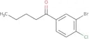1-(3-Bromo-4-chlorophenyl)pentan-1-one