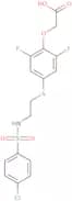 2-[4-[2-[(4-Chlorophenyl)Sulfonylamino]Ethylsulfanyl]-2,6-Difluorophenoxy]Acetic Acid