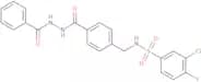 4-[[[(3-Chloro-4-fluorophenyl)sulfonyl]amino]methyl]benzoic
