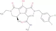 (6S)-2-[(3-Chloro-4-fluorophenyl)methyl]-8-ethyl-1,2,6,7,8,9-hexahydro-10-hydroxy-N,6-dimethyl-1,9…