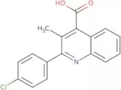 2-(4-Chlorophenyl)-3-methylquinoline-4-carboxylic acid