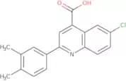 6-Chloro-2-(3,4-dimethylphenyl)quinoline-4-carboxylic acid
