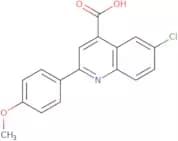 6-Chloro-2-(4-methoxyphenyl)quinoline-4-carboxylic acid