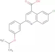 6-Chloro-2-(3-isopropoxyphenyl)quinoline-4-carboxylic acid