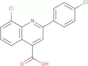 8-Chloro-2-(4-chlorophenyl)quinoline-4-carboxylic acid