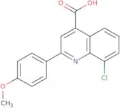 8-Chloro-2-(4-methoxyphenyl)quinoline-4-carboxylic acid