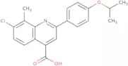 7-Chloro-2-(4-isopropoxyphenyl)-8-methylquinoline-4-carboxylic acid