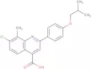 7-Chloro-2-(4-isobutoxyphenyl)-8-methylquinoline-4-carboxylic acid