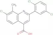 7-Chloro-2-(2,5-dichlorophenyl)-8-methylquinoline-4-carboxylic acid