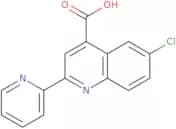 6-Chloro-2-pyridin-2-ylquinoline-4-carboxylic acid