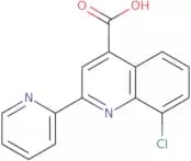 8-Chloro-2-pyridin-2-ylquinoline-4-carboxylic acid