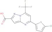 5-(5-Chlorothien-2-yl)-7-(trifluoromethyl)pyrazolo[1,5-a]pyrimidine-2-carboxylic acid