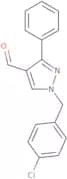 1-(4-Chlorobenzyl)-3-phenyl-1H-pyrazole-4-carbaldehyde