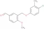 3-[(4-Chloro-3-methylphenoxy)methyl]-4-methoxybenzaldehyde