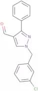 1-(3-Chlorobenzyl)-3-phenyl-1H-pyrazole-4-carbaldehyde