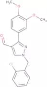 1-(2-Chlorobenzyl)-3-(3,4-dimethoxyphenyl)-1H-pyrazole-4-carbaldehyde
