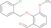 2-[(2-Chlorobenzyl)oxy]-3-methoxybenzaldehyde