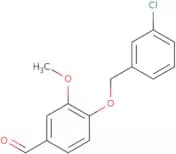 4-[(3-Chlorobenzyl)oxy]-3-methoxybenzaldehyde